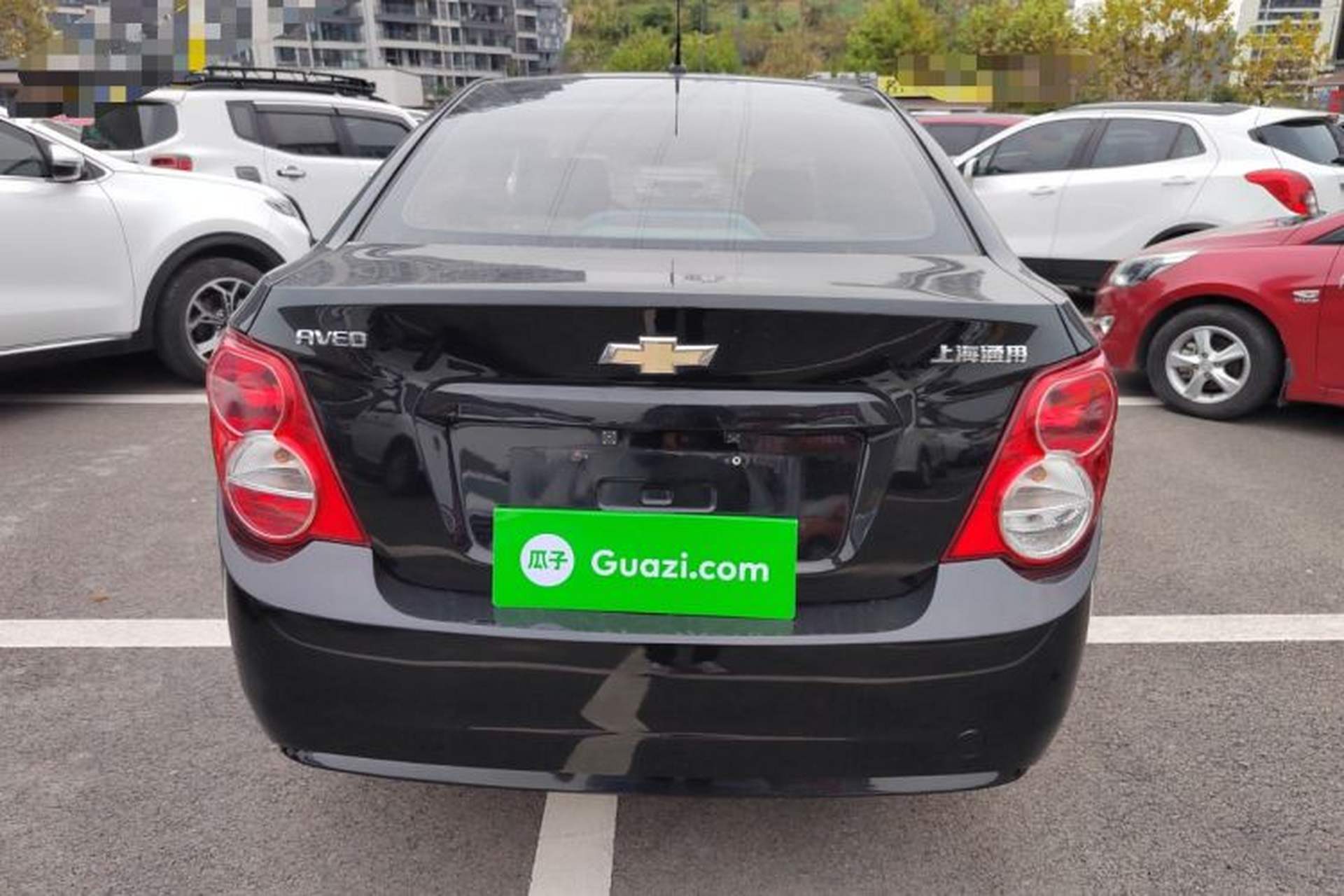 Used Chevrolet Aveo Sonic 2011 Sedan 1.4L MT SL Rear