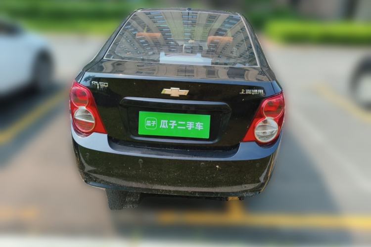 Used Chevrolet Aveo Sonic 2011 Sedan 1.4L Manual Transmission SE Rear