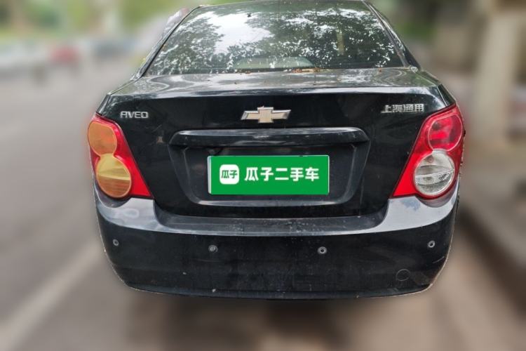 Used Chevrolet Aveo Sonic 2011 Sedan 1.4L MT SL Rear