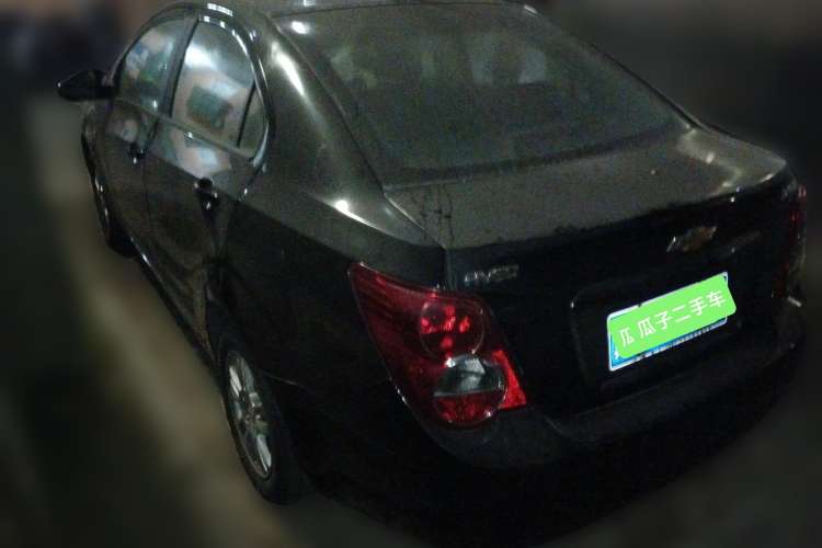 Used Chevrolet Aveo Sonic 2011 Sedan 1.4L Automatic SE Rear Left 45 Deg
