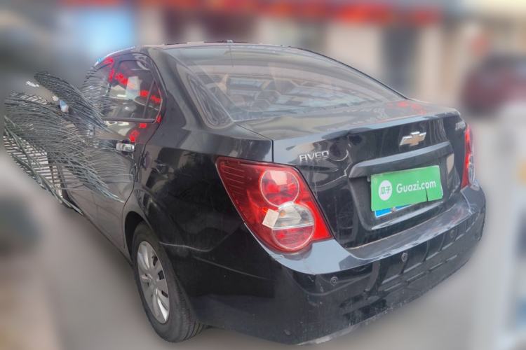Used Chevrolet Aveo Sonic 2011 Sedan 1.4L MT SL Rear Left 45 Deg