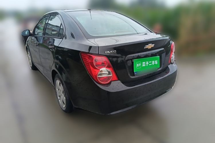 Used Chevrolet Aveo Sonic 2011 Sedan 1.4L MT SL Rear Left 45 Deg