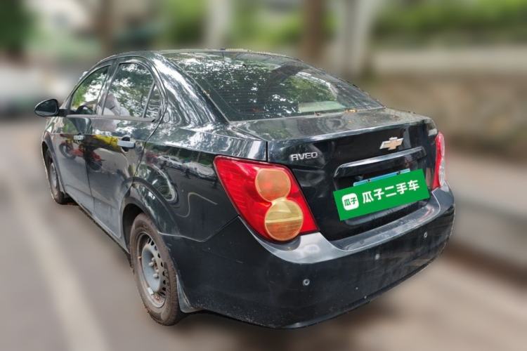 Used Chevrolet Aveo Sonic 2011 Sedan 1.4L MT SL Rear Left 45 Deg