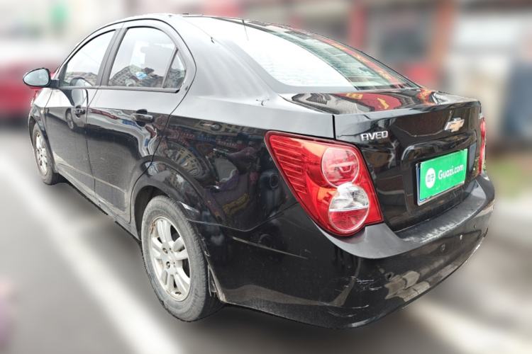 Used Chevrolet Aveo Sonic 2011 Sedan 1.4L Manual Transmission SE Rear Left 45 Deg