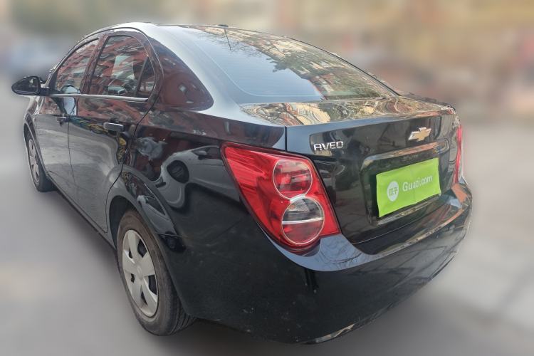 Used Chevrolet Aveo Sonic 2011 Sedan 1.4L Automatic SL Rear Left 45 Deg