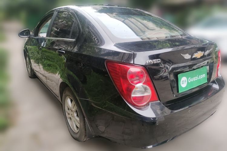 Used Chevrolet Aveo Sonic 2011 Sedan 1.4L Manual Transmission SE Rear Left 45 Deg