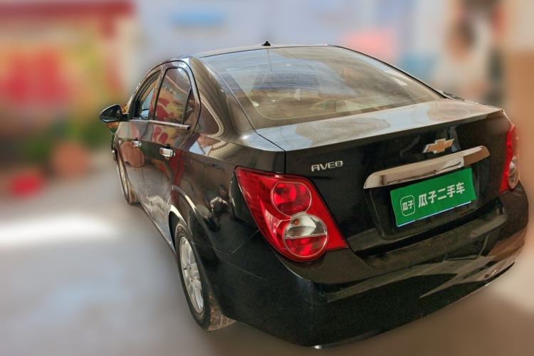 Used Chevrolet Aveo Sonic 2011 Sedan 1.4L Manual Transmission SE Rear Left 45 Deg