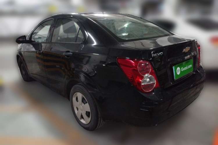 Used Chevrolet Aveo Sonic 2011 Sedan 1.4L Automatic SL Rear Left 45 Deg