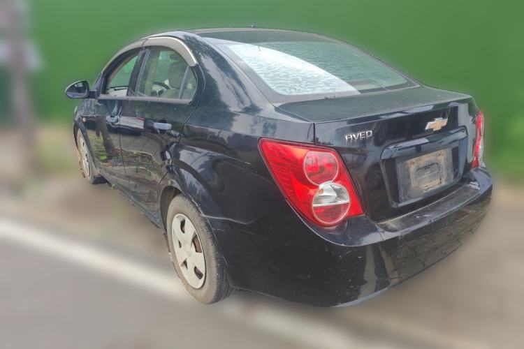 Used Chevrolet Aveo Sonic 2011 Sedan 1.4L MT SL Rear Left 45 Deg