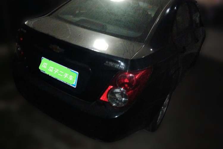Used Chevrolet Aveo Sonic 2011 Sedan 1.4L Automatic SE Rear Right 45 Deg