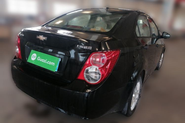 Used Chevrolet Aveo Sonic 2011 Sedan 1.4L MT SL Rear Right 45 Deg