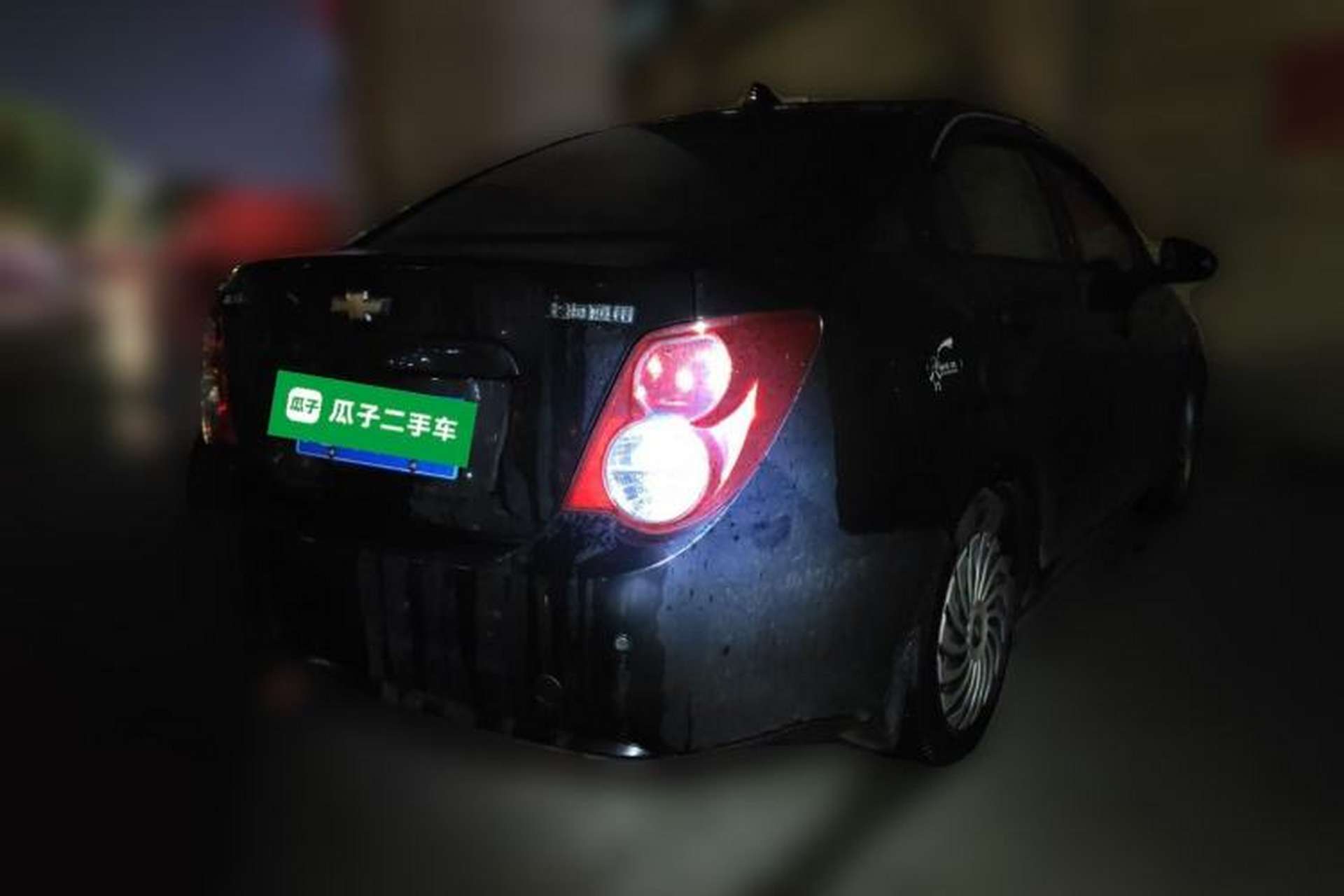 Used Chevrolet Aveo Sonic 2011 Sedan 1.4L Automatic SL Rear Right 45 Deg
