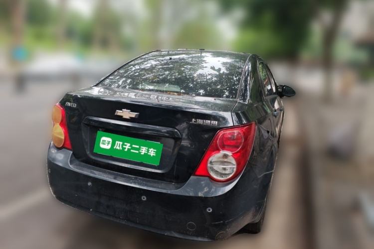 Used Chevrolet Aveo Sonic 2011 Sedan 1.4L MT SL Rear Right 45 Deg