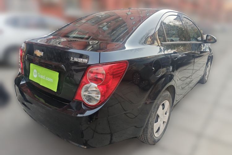Used Chevrolet Aveo Sonic 2011 Sedan 1.4L Automatic SL Rear Right 45 Deg
