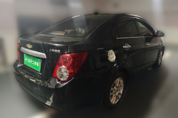 Used Chevrolet Aveo Sonic 2011 Sedan 1.4L MT SL Rear Right 45 Deg