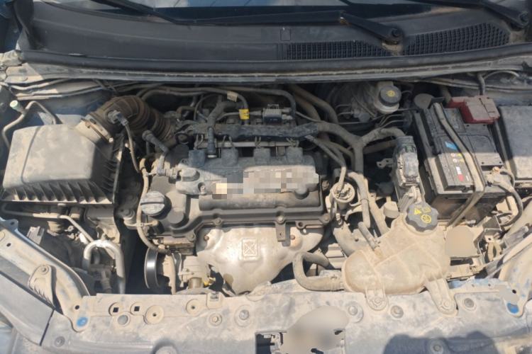 Used Chevrolet Aveo Sonic 2011 Sedan 1.4L MT SL Engine Bay
