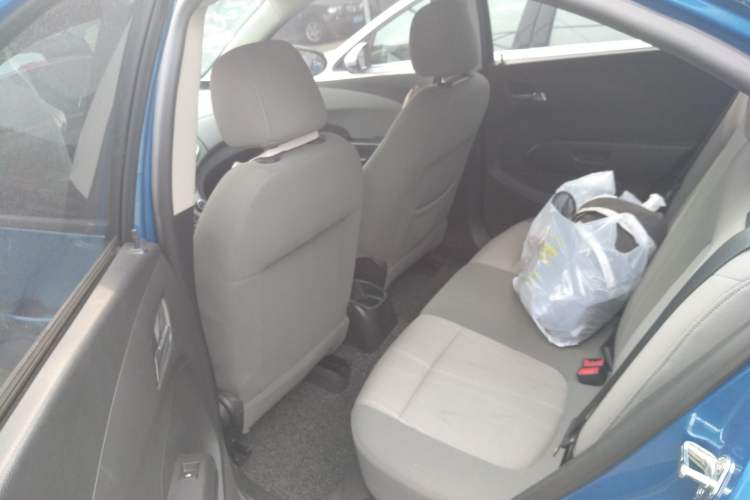 Used Chevrolet Aveo Sonic 2011 Sedan 1.4L Manual Transmission SE Left Rear Seat