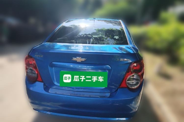 Used Chevrolet Aveo Sonic 2011 Sedan 1.4L Manual Transmission SE Rear