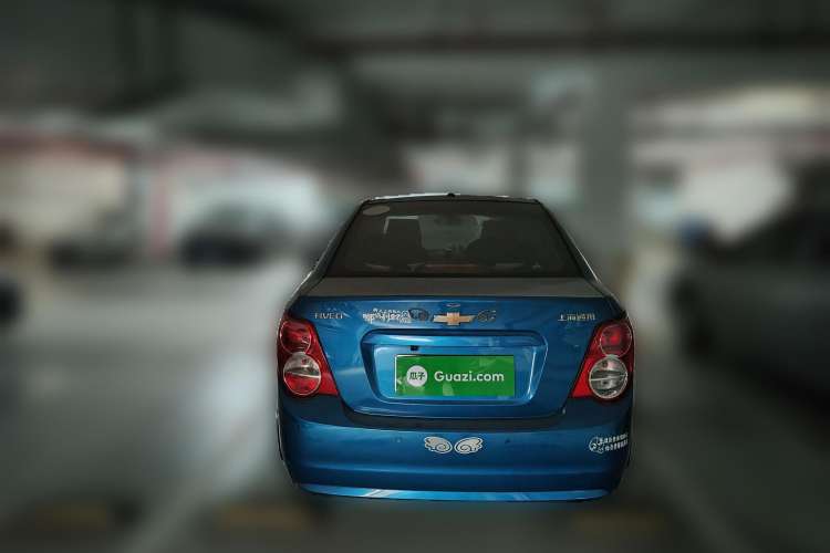 Used Chevrolet Aveo Sonic 2011 Sedan 1.4L MT SL Rear