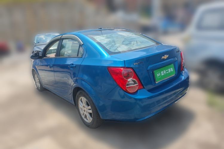 Used Chevrolet Aveo Sonic 2011 Sedan 1.4L MT SL Rear Left 45 Deg