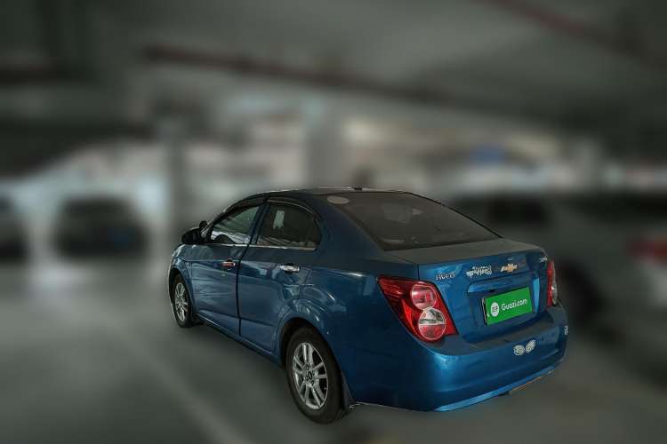 Used Chevrolet Aveo Sonic 2011 Sedan 1.4L MT SL Rear Left 45 Deg