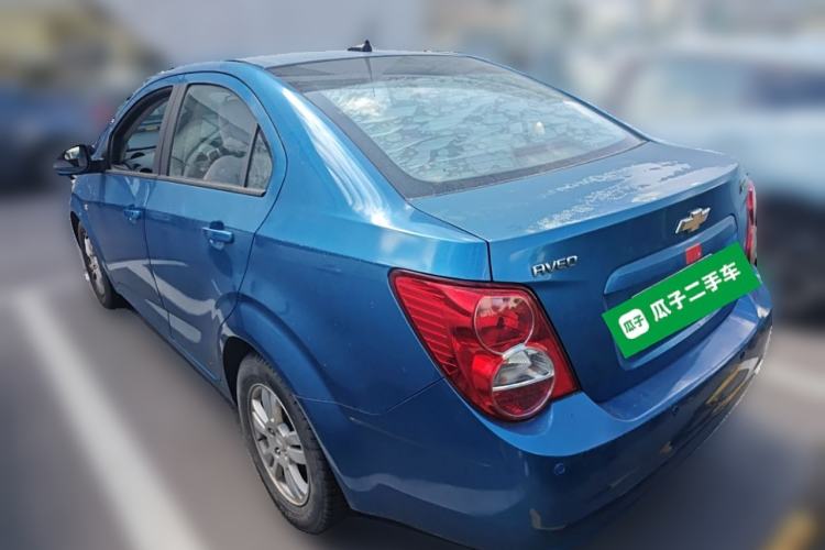 Used Chevrolet Aveo Sonic 2011 Sedan 1.4L Automatic SE Rear Left 45 Deg
