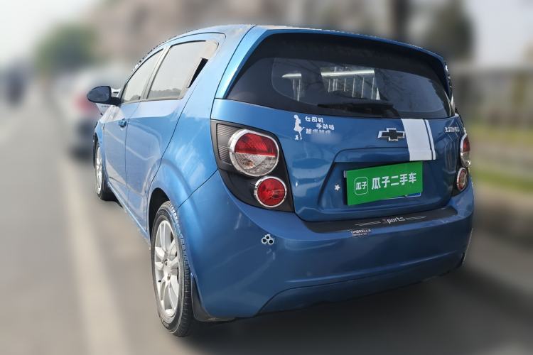 Used Chevrolet Aveo Sonic 2011 Hatchback 1.6L MT SX Rear Left 45 Deg