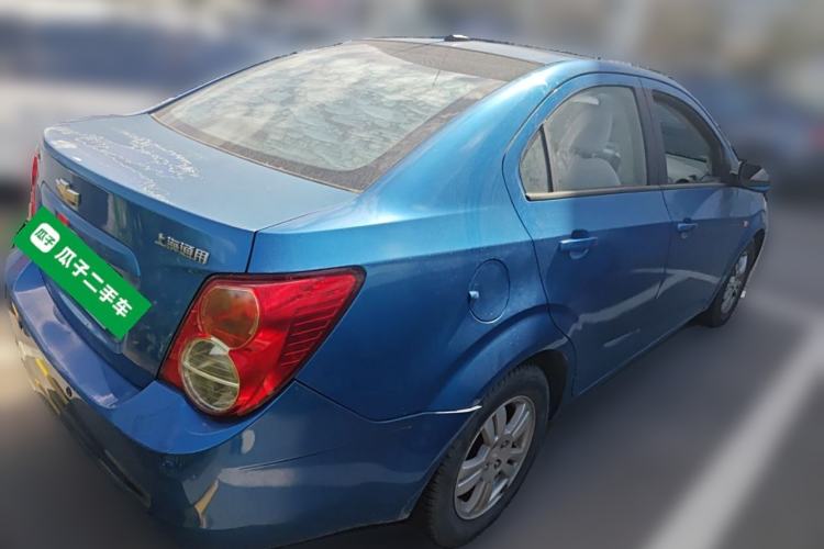Used Chevrolet Aveo Sonic 2011 Sedan 1.4L Automatic SE Rear Right 45 Deg
