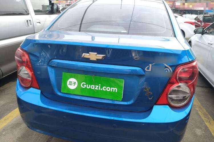 Used Chevrolet Aveo Sonic 2011 Sedan 1.4L Manual Transmission SE Rear