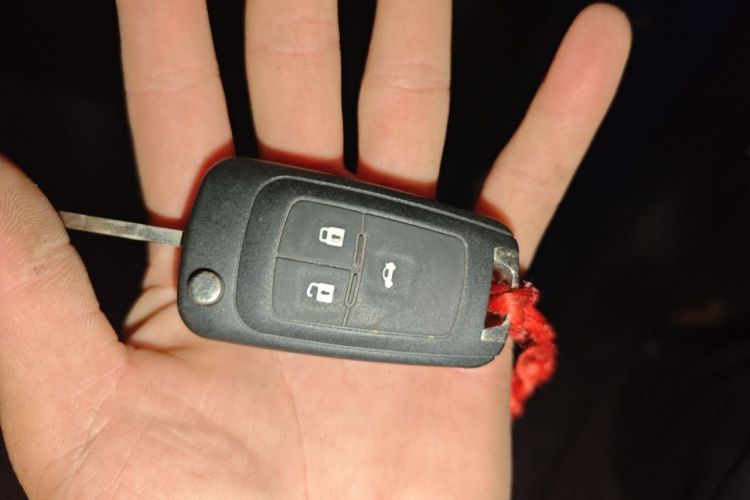 Used Chevrolet Aveo Sonic 2011 Hatchback 1.4L MT SL Vehicle Key
