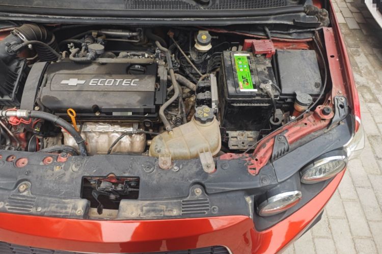 Used Chevrolet Aveo Sonic 2011 Sedan 1.6L Automatic SX Engine Bay Left