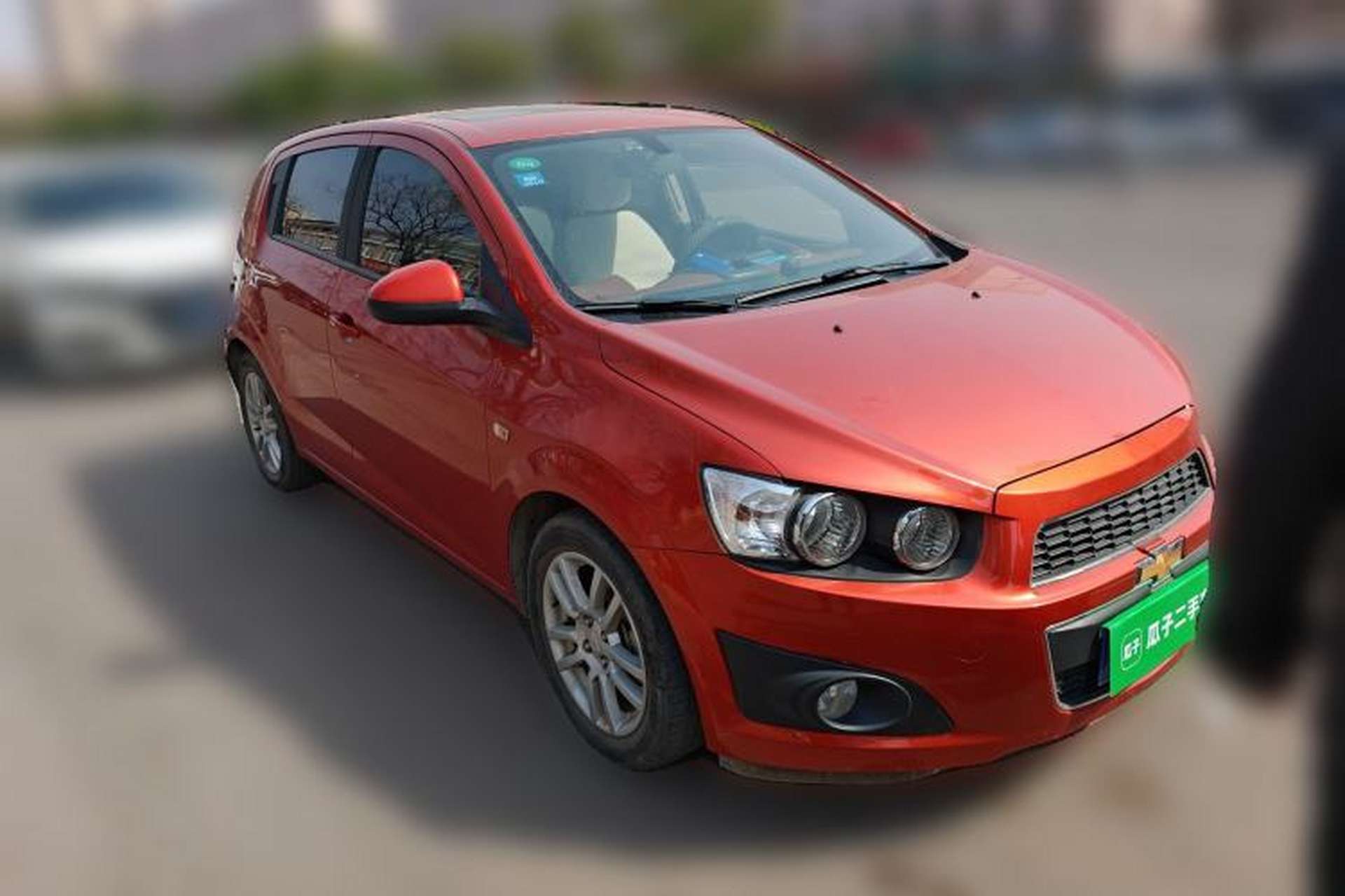 Used Chevrolet Aveo Sonic 2011 Sedan 1.4L Manual Transmission SE Front Right 45 Deg