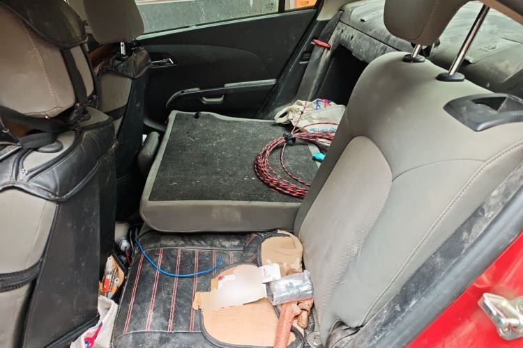Used Chevrolet Aveo Sonic 2011 Sedan 1.4L Manual Transmission SE Left Rear Seat