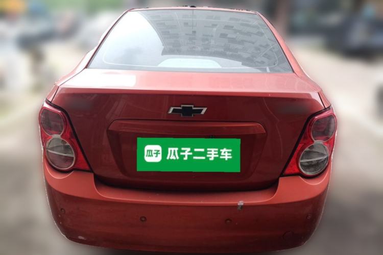 Used Chevrolet Aveo Sonic 2011 Sedan 1.4L MT SL Rear