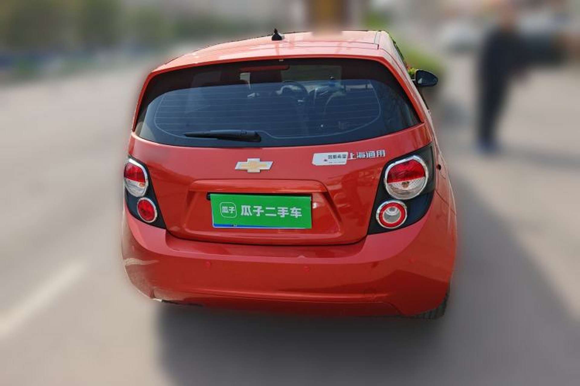 Used Chevrolet Aveo Sonic 2011 Sedan 1.4L Manual Transmission SE Rear