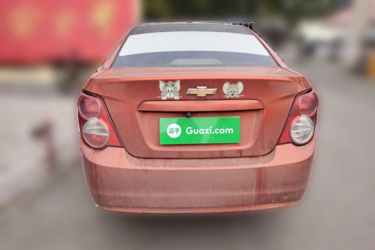 Used Chevrolet Aveo Sonic 2011 Sedan 1.4L MT SL Rear