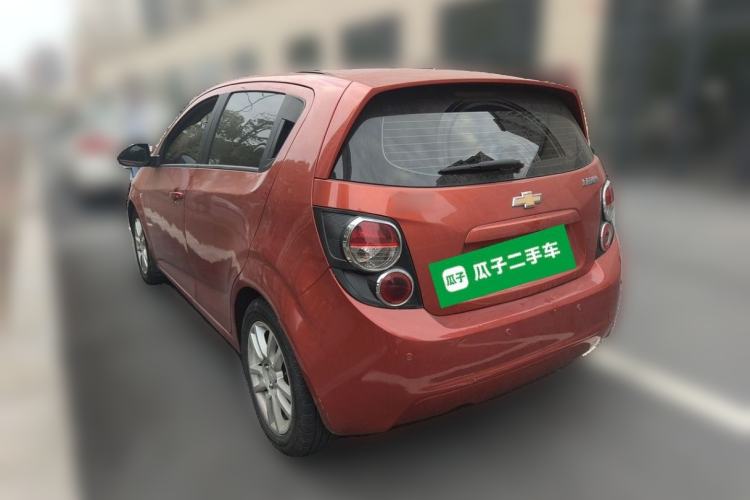 Used Chevrolet Aveo Sonic 2011 Hatchback 1.6L AT SX Rear Left 45 Deg