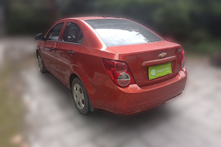 Used Chevrolet Aveo Sonic 2011 Sedan 1.4L MT SL Rear Left 45 Deg