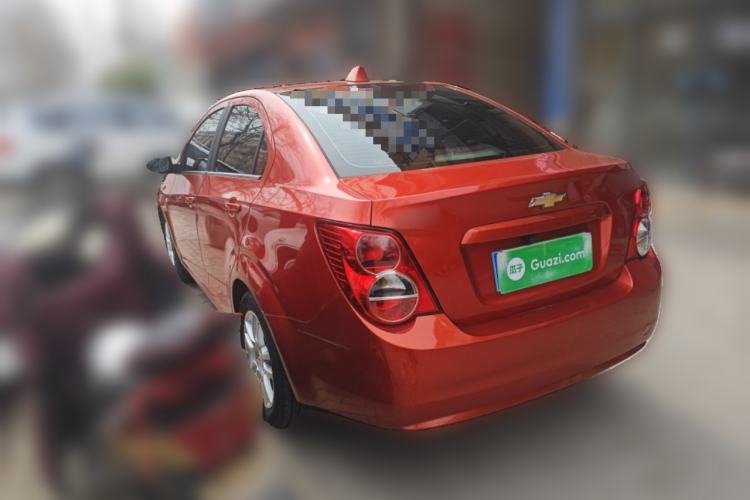 Used Chevrolet Aveo Sonic 2011 Sedan 1.6L Automatic SX Rear Left 45 Deg