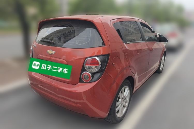 Used Chevrolet Aveo Sonic 2011 Hatchback 1.6L AT SX Rear Right 45 Deg