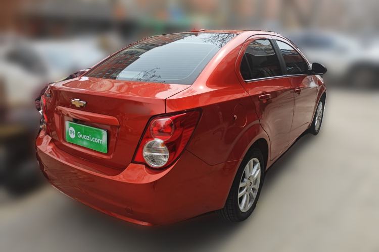Used Chevrolet Aveo Sonic 2011 Sedan 1.6L Automatic SX Rear Right 45 Deg