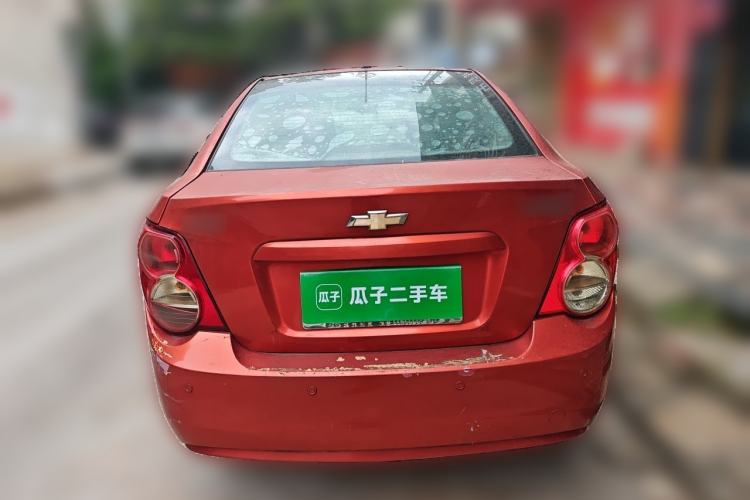 Used Chevrolet Aveo Sonic 2011 Sedan 1.4L Manual Transmission SE Rear