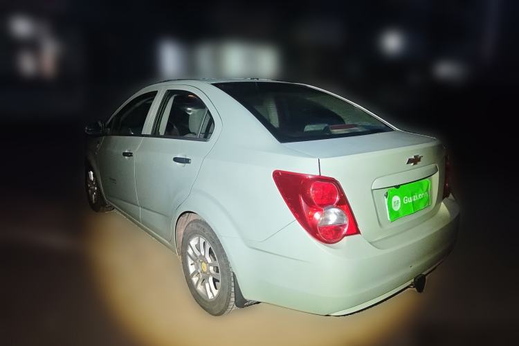 Used Chevrolet Aveo Sonic 2011 Sedan 1.4L MT SL Rear Left 45 Deg