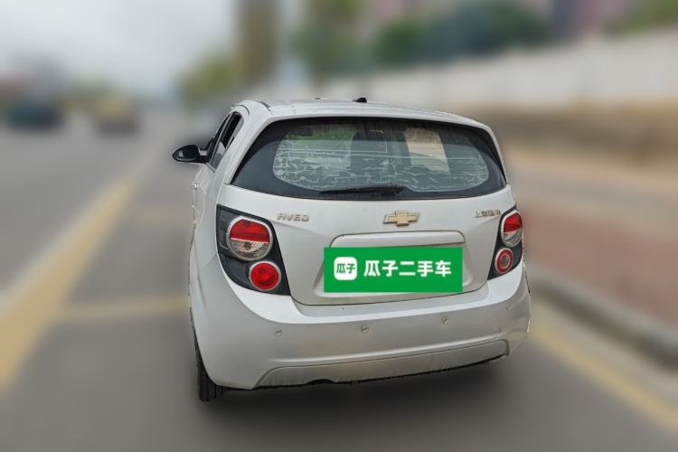 Used Chevrolet Aveo Sonic 2011 Hatchback 1.4L MT SL Rear Left 45 Deg