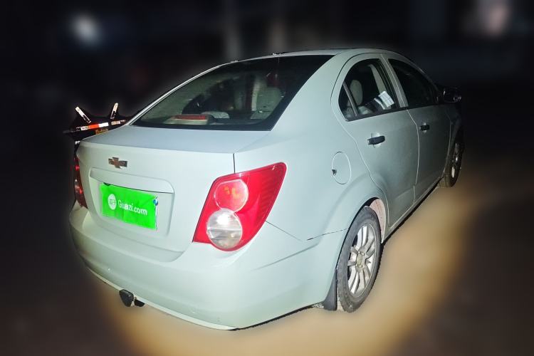 Used Chevrolet Aveo Sonic 2011 Sedan 1.4L MT SL Rear Right 45 Deg