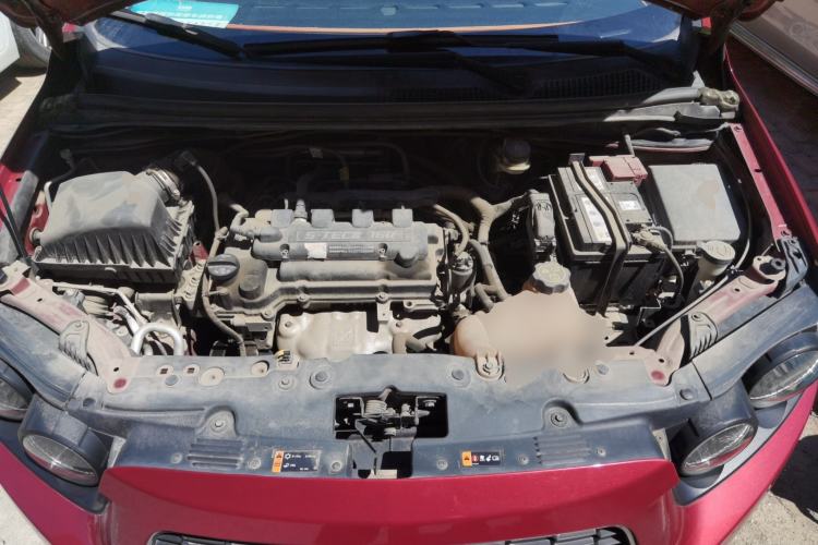 Used Chevrolet Aveo Sonic 2011 Sedan 1.4L MT SL Engine Bay