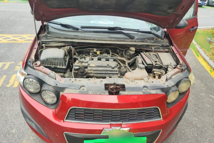 Used Chevrolet Aveo Sonic 2011 Sedan 1.4L Automatic SL Engine Bay
