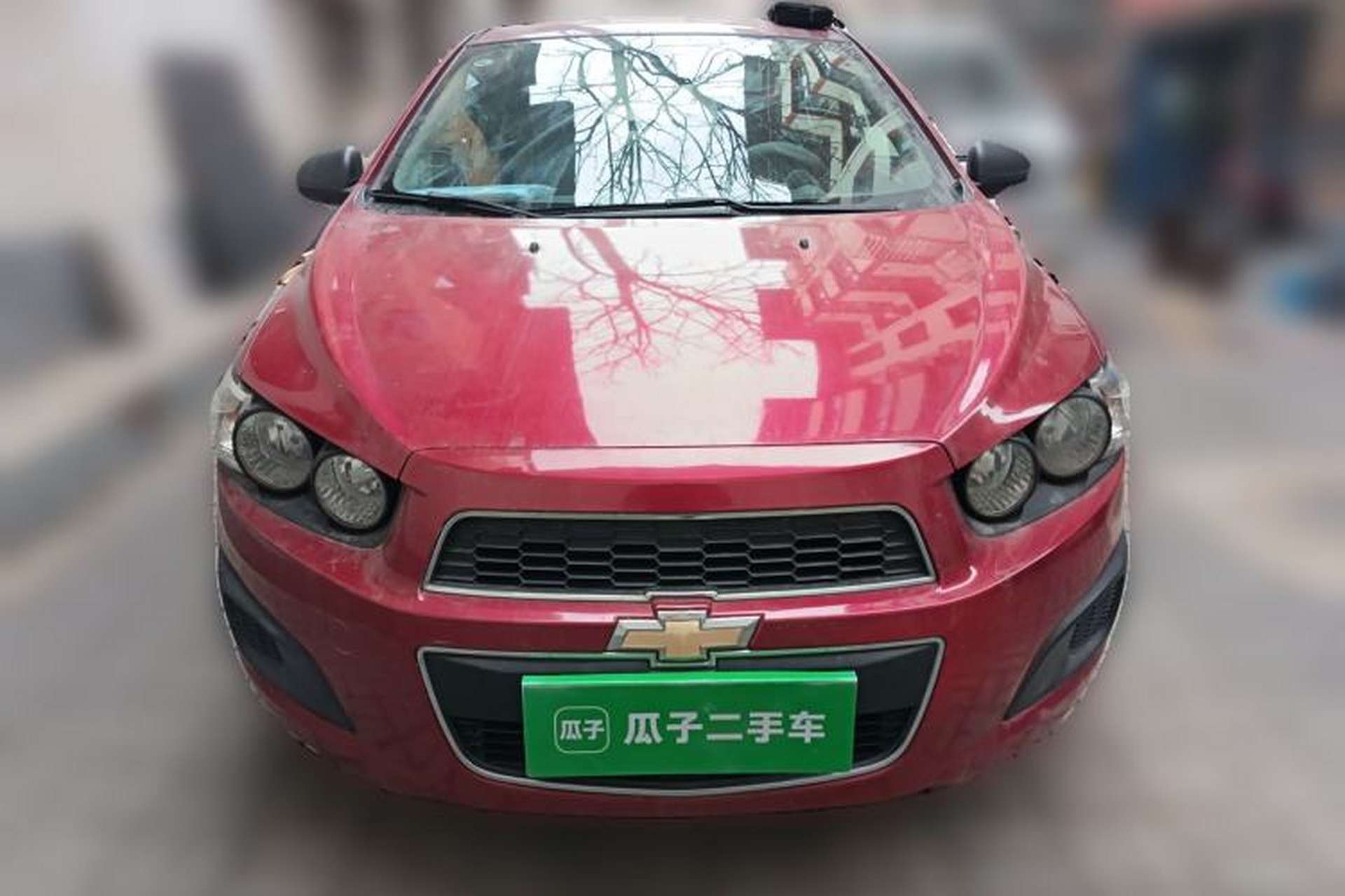Used Chevrolet Aveo Sonic 2011 Sedan 1.4L MT SL Front