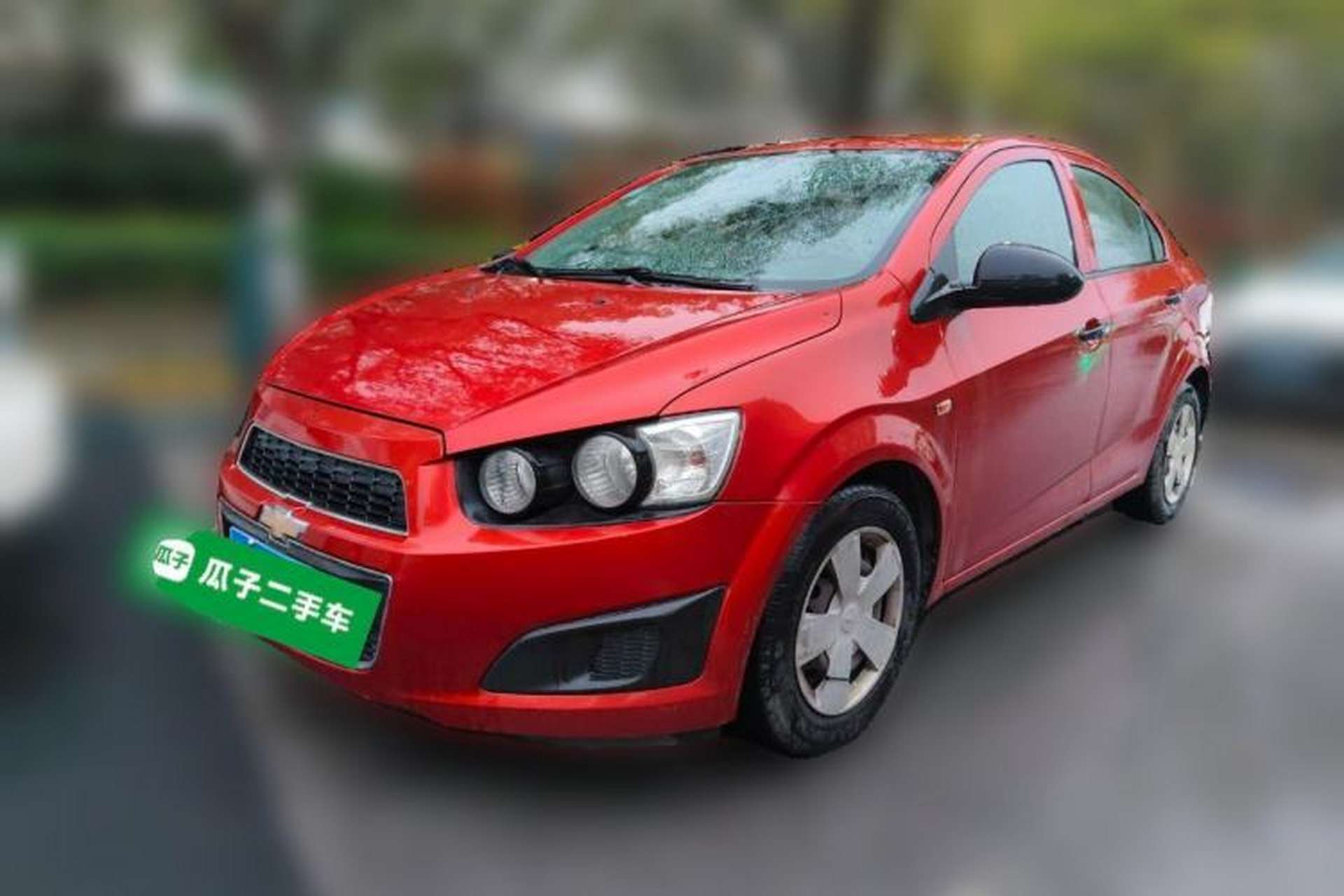 Used Chevrolet Aveo Sonic 2011 Sedan 1.4L MT SL Front Left 45 Deg