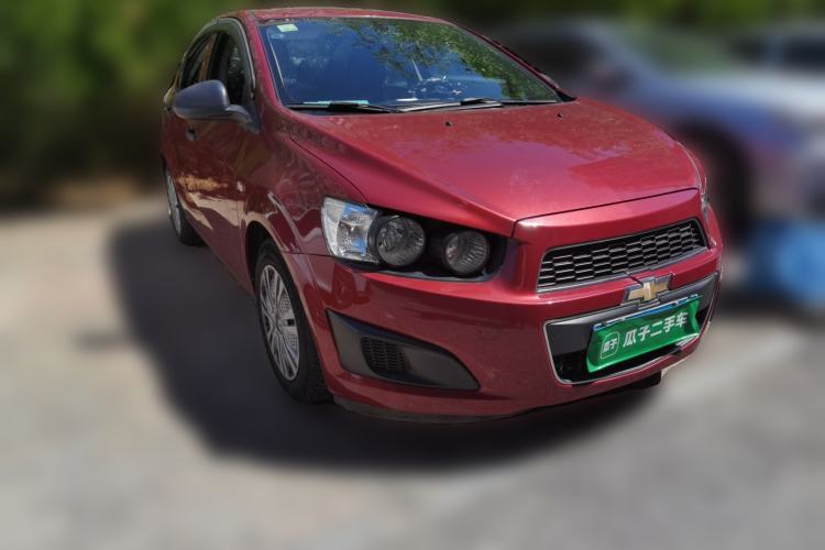 Used Chevrolet Aveo Sonic 2011 Sedan 1.4L MT SL Front Right 45 Deg